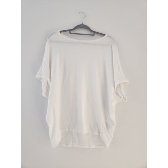 Michael‎ Stars Ellie Elbow Sleeve Top in Chalk | Size S - Picture 2 of 5